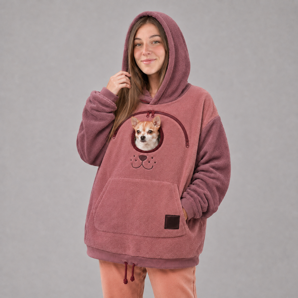 Dog Carrier Hoodie