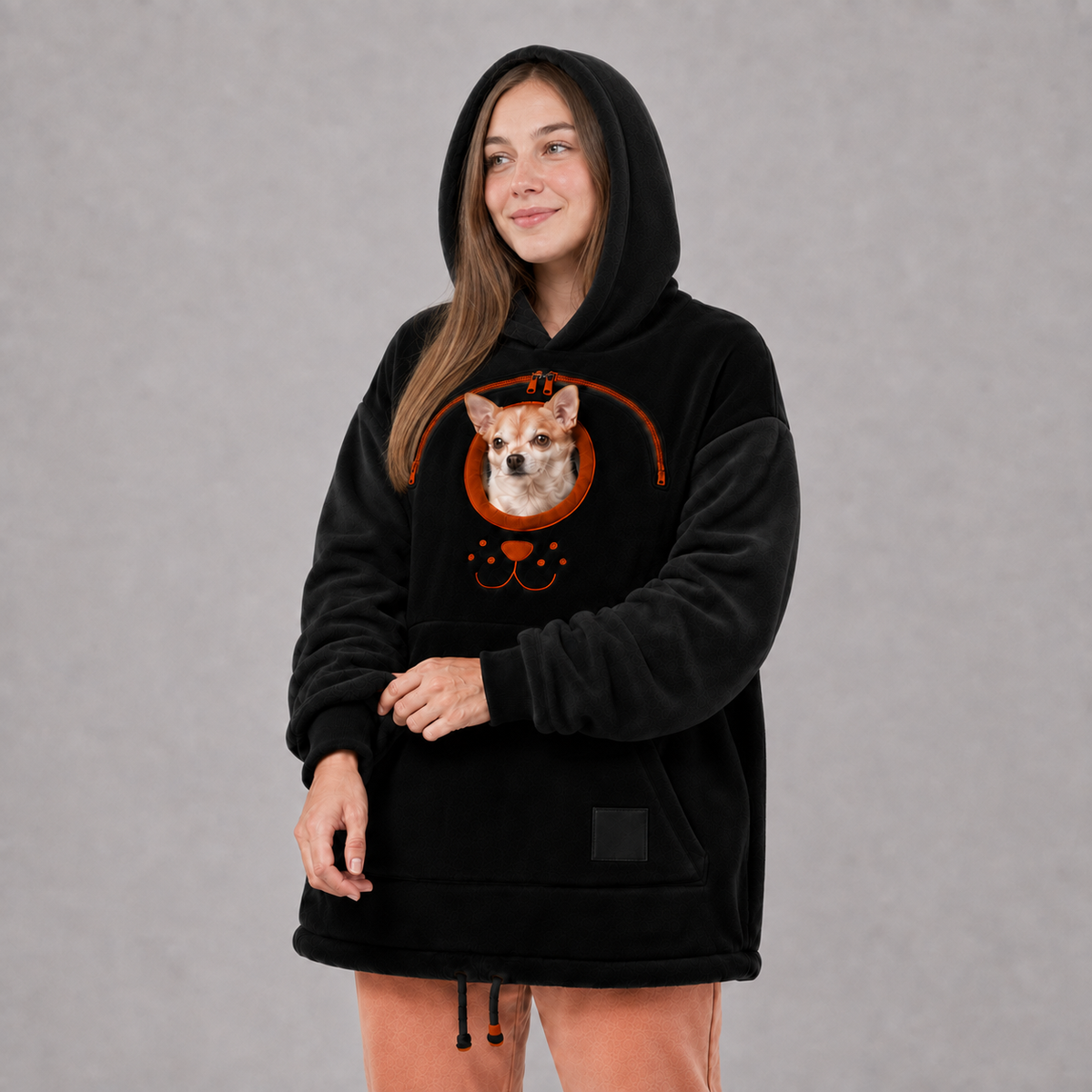 Dog Carrier Hoodie